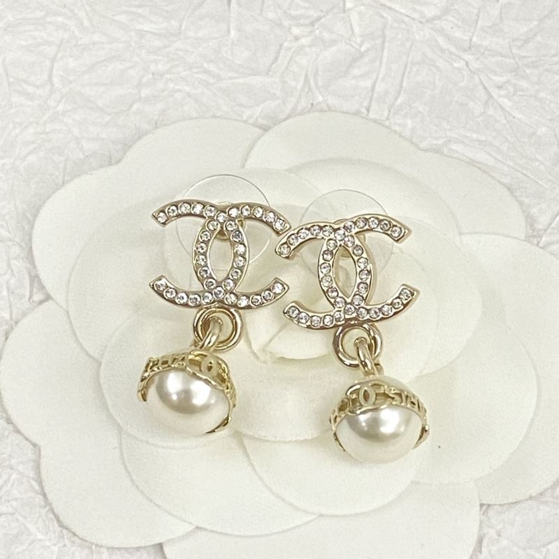 Ch*el earrings
